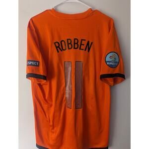 Netherlands Robben EURO 2012 Jersey Large Fully Patched